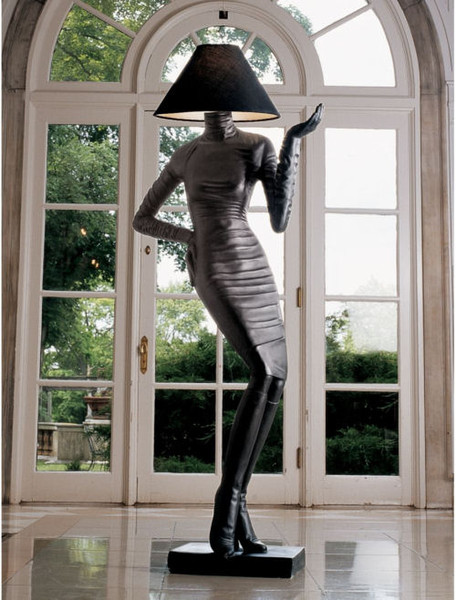 Mademoiselle Haute Couture Floor Lamp Sculpture Decor